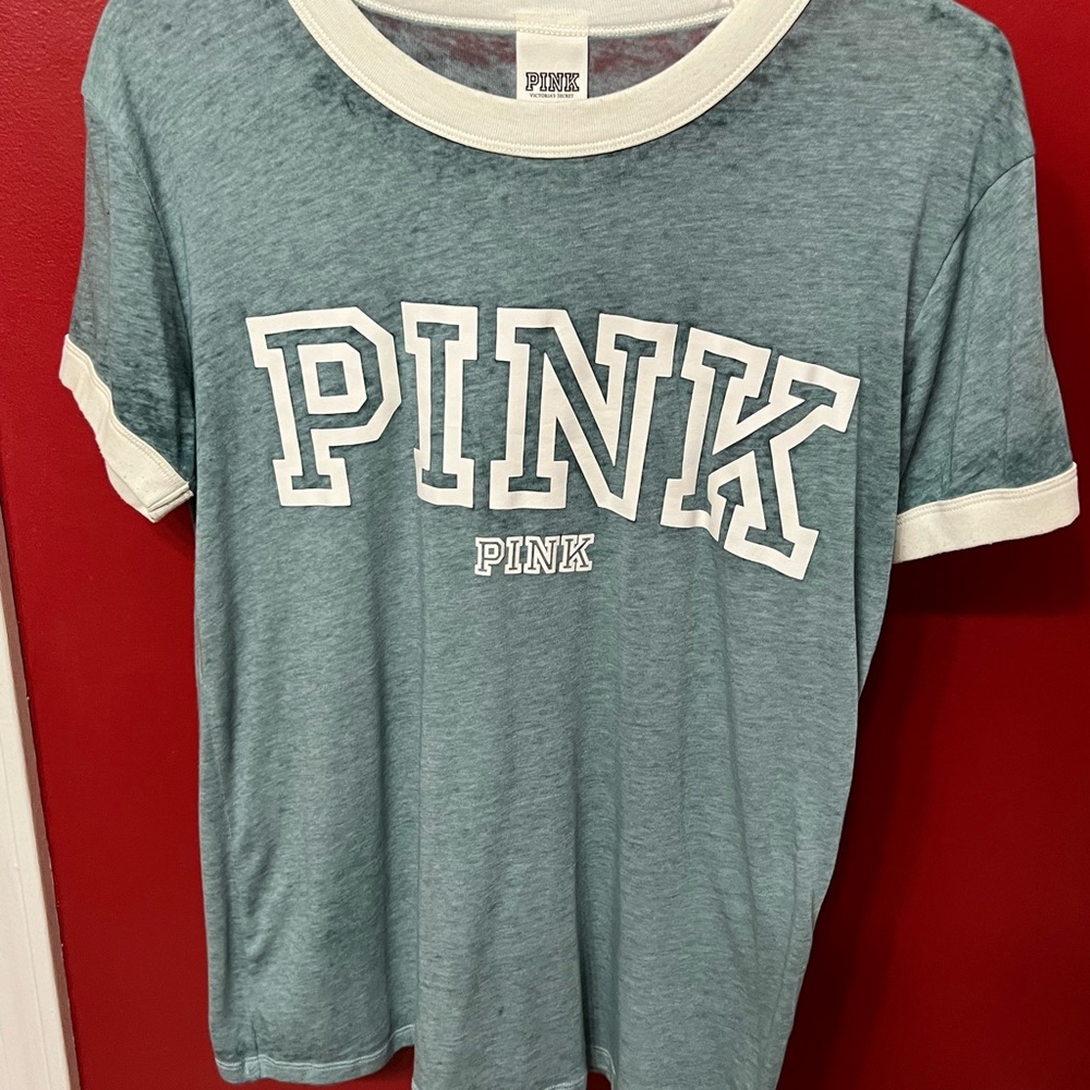 PINK Ringer Tee